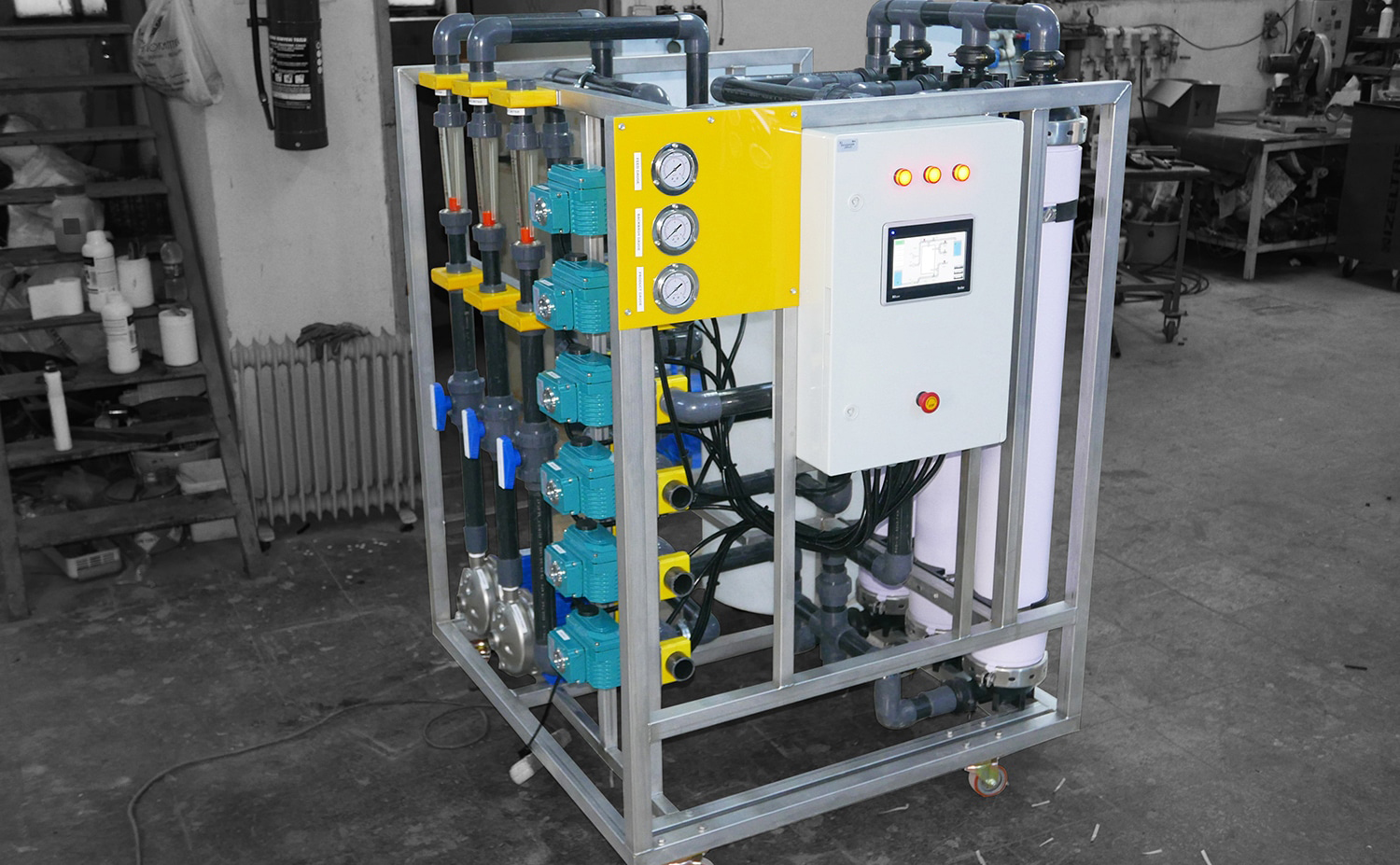 Endüstriyel Proses Suyu Üretimi